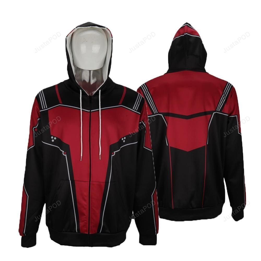 2019 Movie Avengers Endgame Antman 3D All Over Print Hoodie, Zip Hoodie