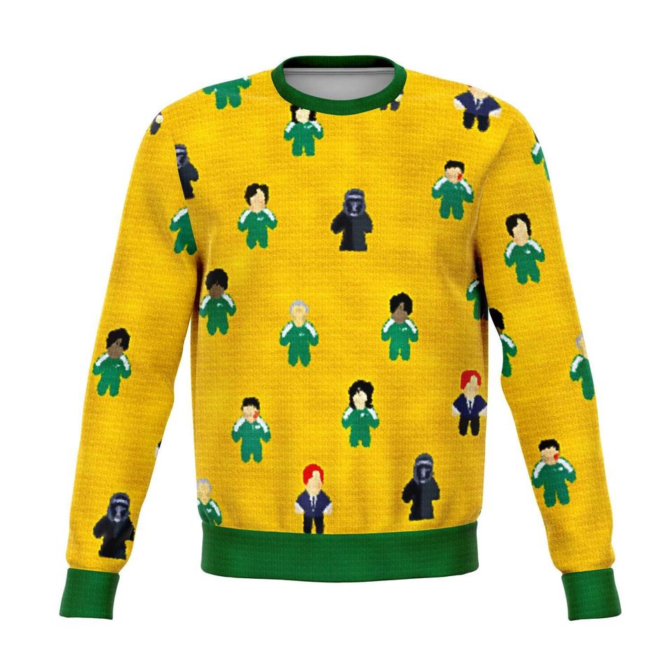 2022 Squid Chibi Ugly Christmas Sweater