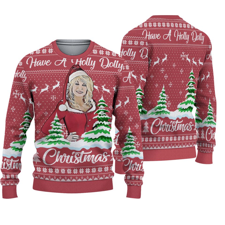 2023 Dolly Parton Christmas Sweater