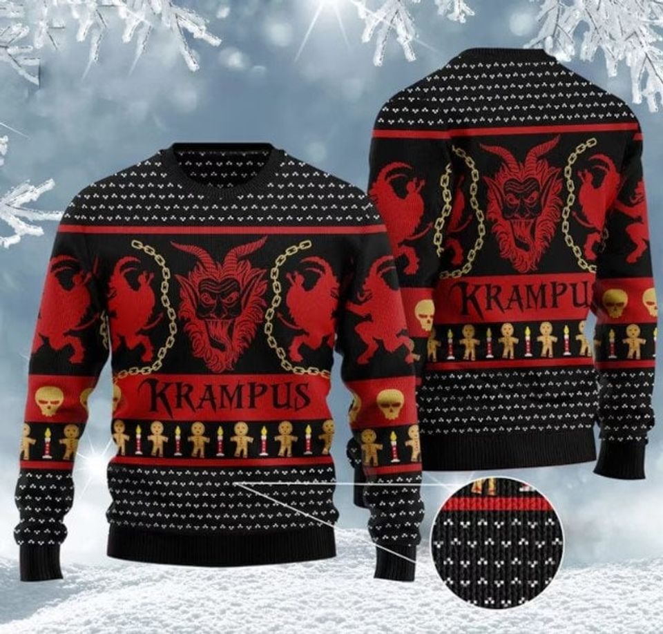 2023 Krampus Ugly Christmas Sweater, Ugly Sweater, Gift For Christmas