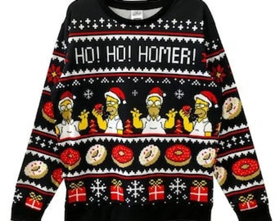 2023 The Simpsons Homer, Simpson Ho Ho Homer Ugly Christmas Sweater