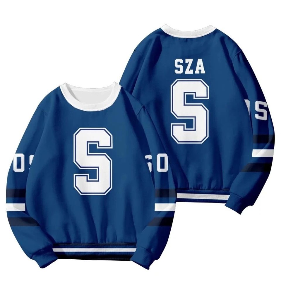 2024 SZA SOS Jersey 3D Sweatshirt