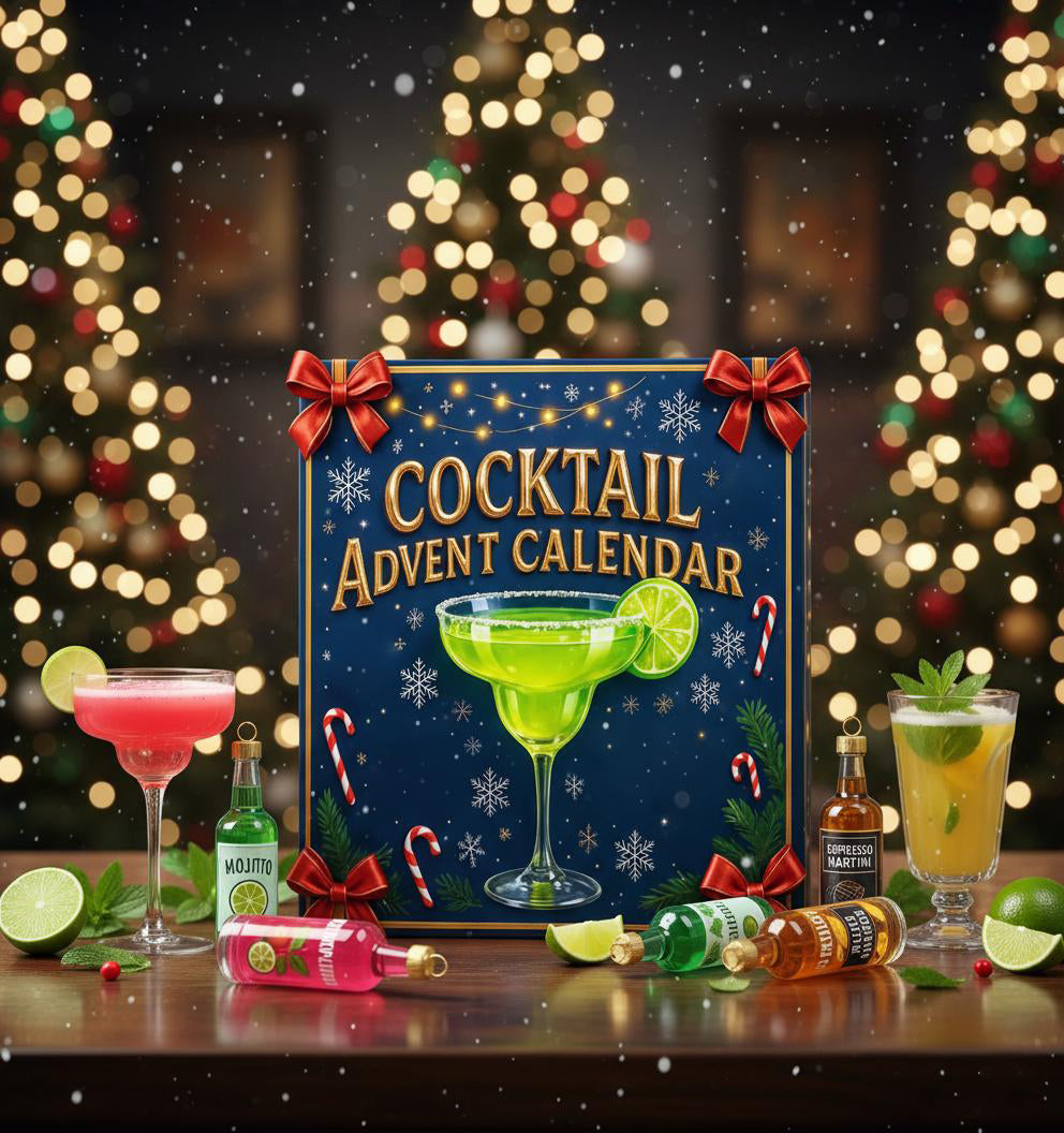 2025 Cocktail Advent Calendar, 24 Days Christmas Countdown Calendar With 24 Mini Items Acrylic Ornaments - Image 3
