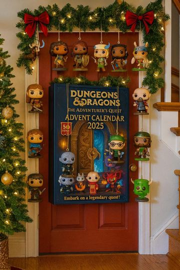 2025 Epic Quest Advent Calendar 24 Day Countdown With Fantasy RPG Figures Perfect Holiday Gift - Image 11