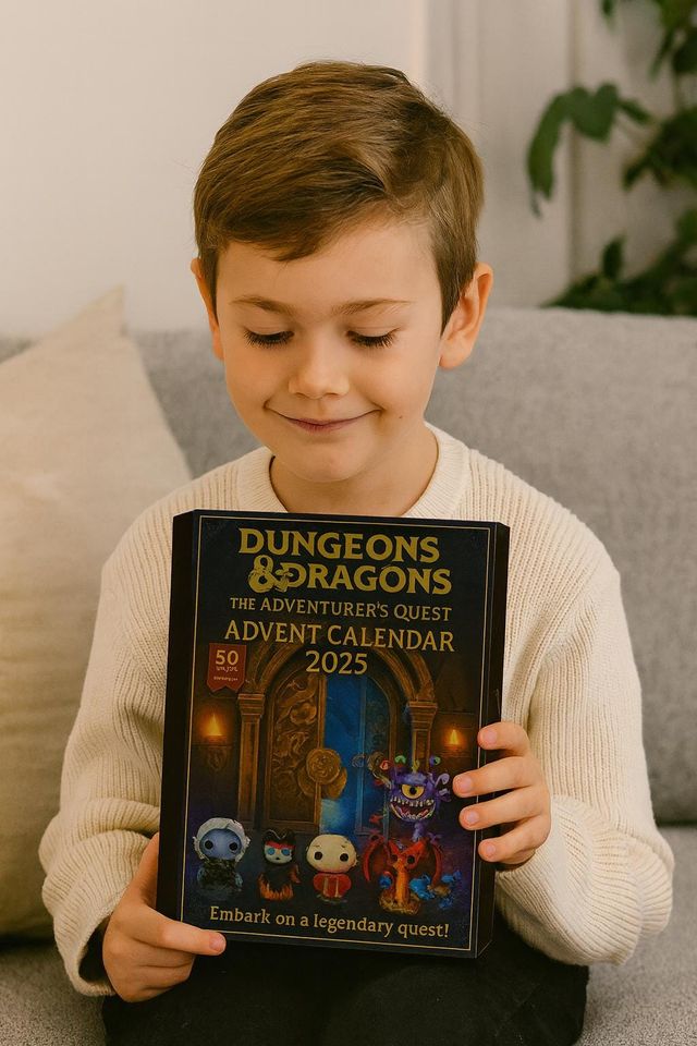 2025 Epic Quest Advent Calendar 24 Day Countdown With Fantasy RPG Figures Perfect Holiday Gift - Image 4
