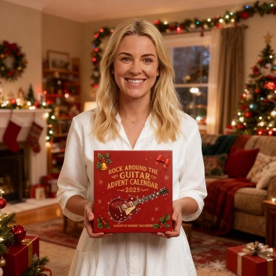 2025 Guitar Advent Calendar: 24Day Countdown to Christmas, Xmas Tree Decor, Acrylic Ornaments - Image 10