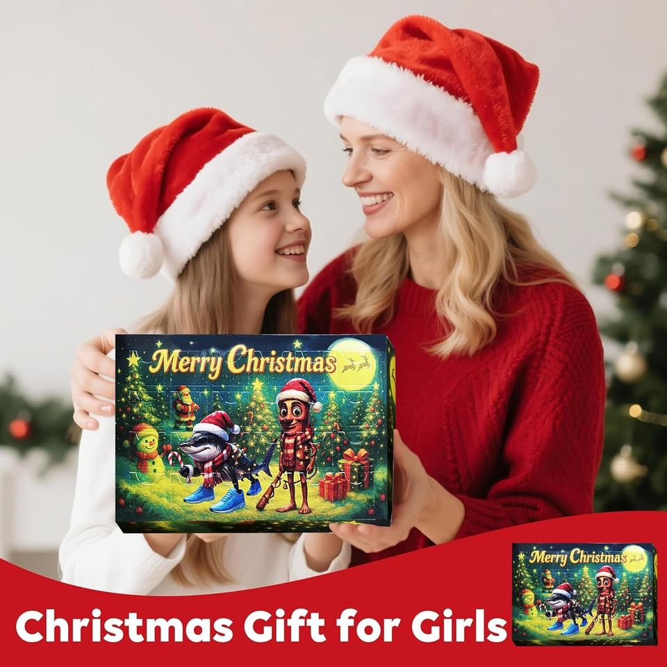 2025 Italian Brainrot Advent Countdown Calendar, Mystery Mini Figurines in Sealed Blind Box - Image 9