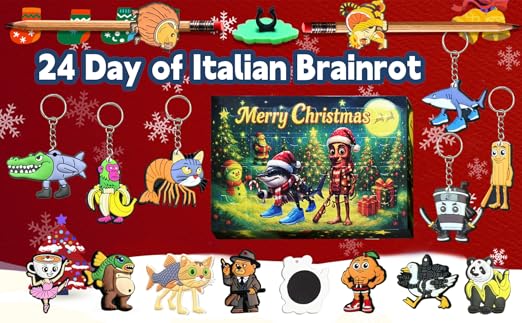 2025 Italian Brainrot Advent Countdown Calendar, Mystery Mini Figurines in Sealed Blind Box - Image 12