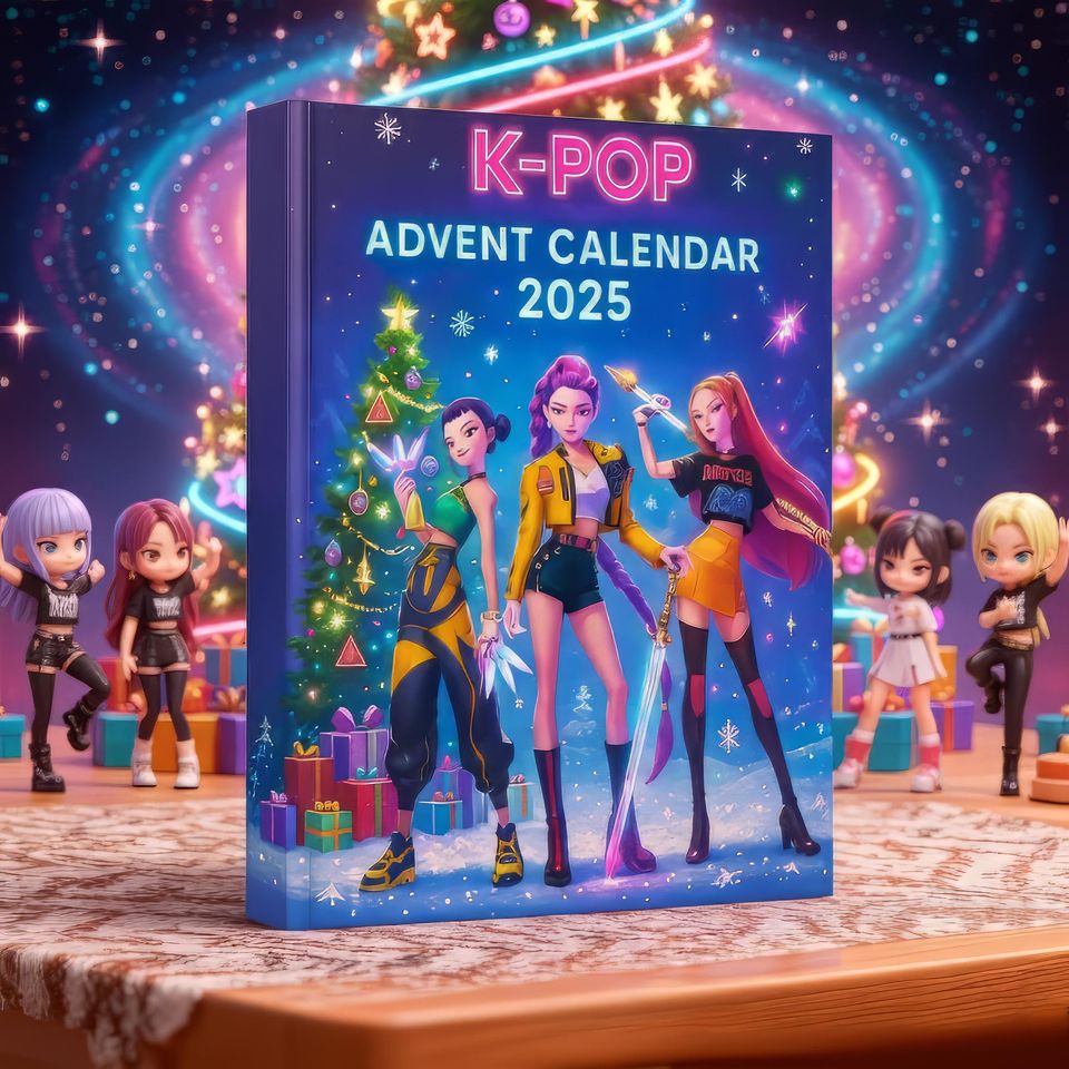2025 K-Pop Advent Calendar, Collectible Anime Figures ,Fun Christmas Countdown Gift - Image 2
