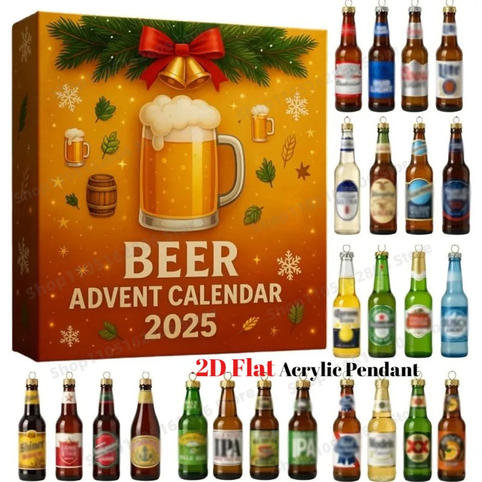 2025 NEW 2D Flat Acrylic 2026 Whiskey Advent Calendar: A Daily Tasting Journey Through - Image 3