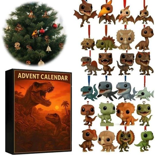 2025 The Wizard Of Oz Advent Calendar, Acrylic 24 Unique Surprise Toys, Non Repetitive Designs - Image 14