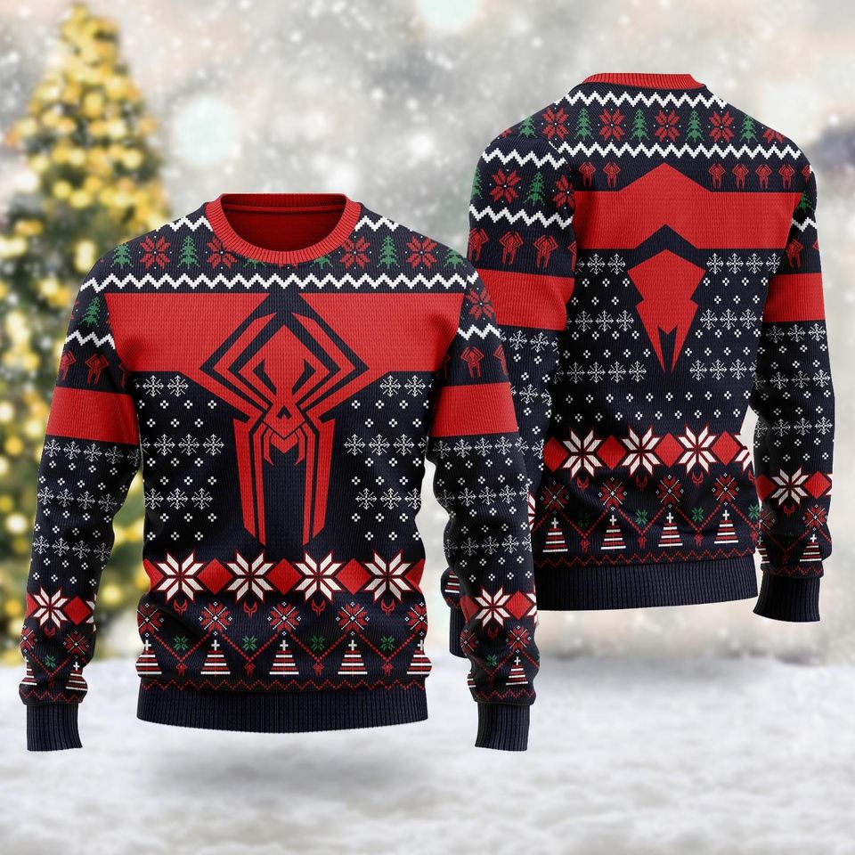 2099 Spider Hero Ugly Christmas Sweater