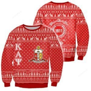 3D All Over Kappa Alpha Psi Ugly Christmas Sweater Adult 3D Funny Matching for family