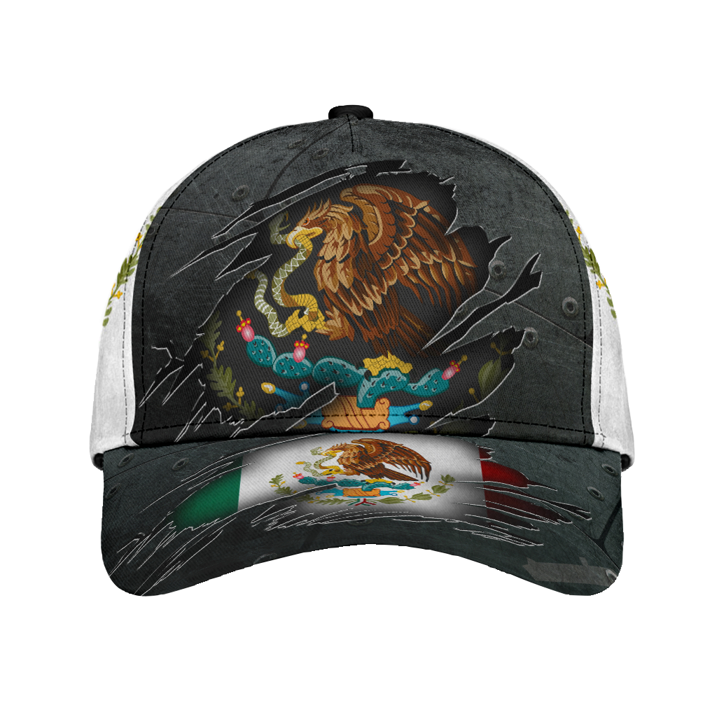 3D All Over Printed Mexican Hat Cap For Men And Women, Mexico Printed Hat Cap, Mexico Hat Baseball Trucker Hats Custom Hats Gifts For Men & Women