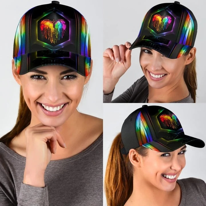 3D Baseball Cap For Gay Man, Couple Lesbian Pride Accessories, I Don't Need Anyone's Approval Baseball Cap Hat Trucker Hats Custom Hats Gifts For Men & Women