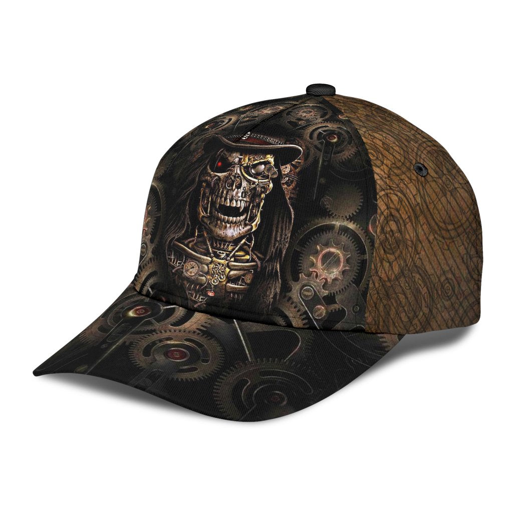 3D Baseball Cap Hat With Skull, Skull Cap Hat For Adults, Best Gift For Skull Lover Trucker Hats Custom Hats Gifts For Men & Women