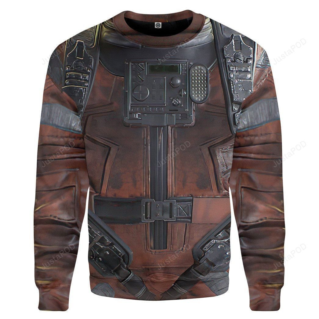 3D Call Of Duty Infinite Warfare Ugly Christmas Sweater Adult 3D Funny Matching for family