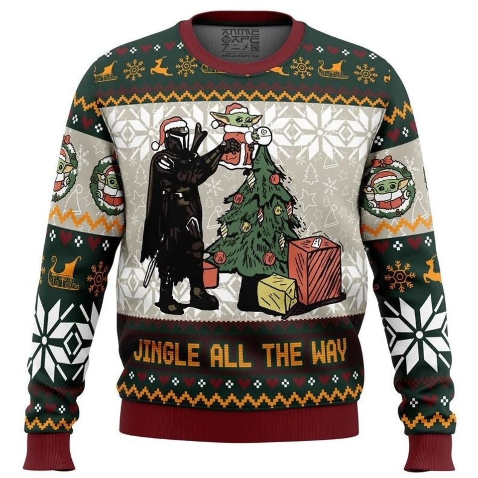 3D Christmas Ugly Sweater