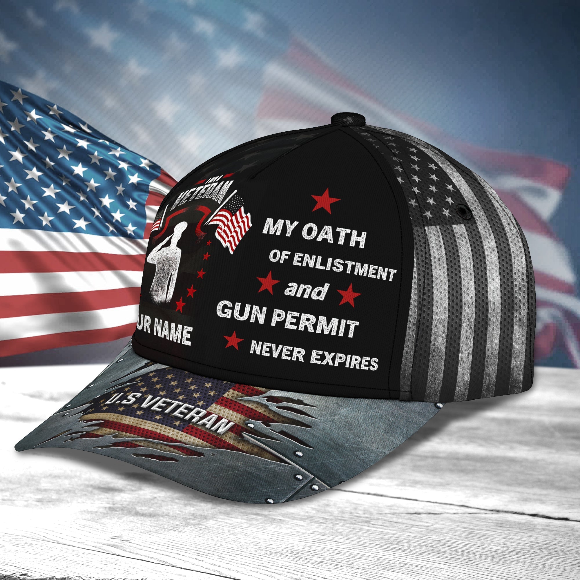 3D Classic Cap Trucker Hats Custom Hats Gifts For Men & Women