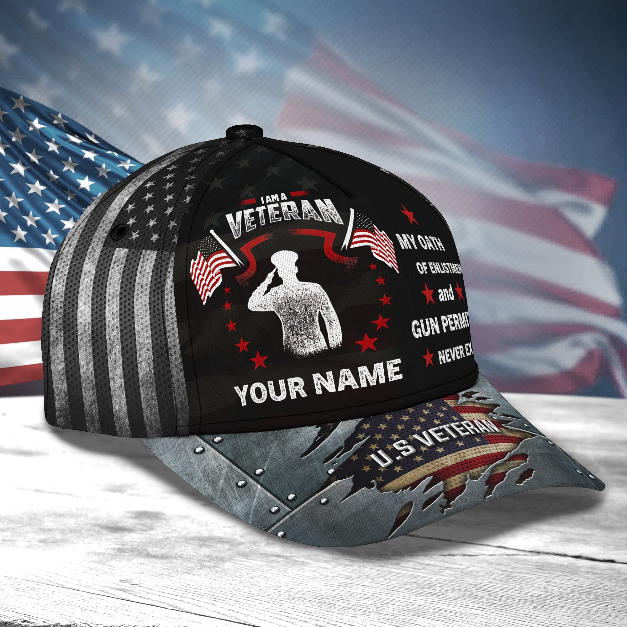 3D Classic Cap Trucker Hats Custom Hats Gifts For Men & Women