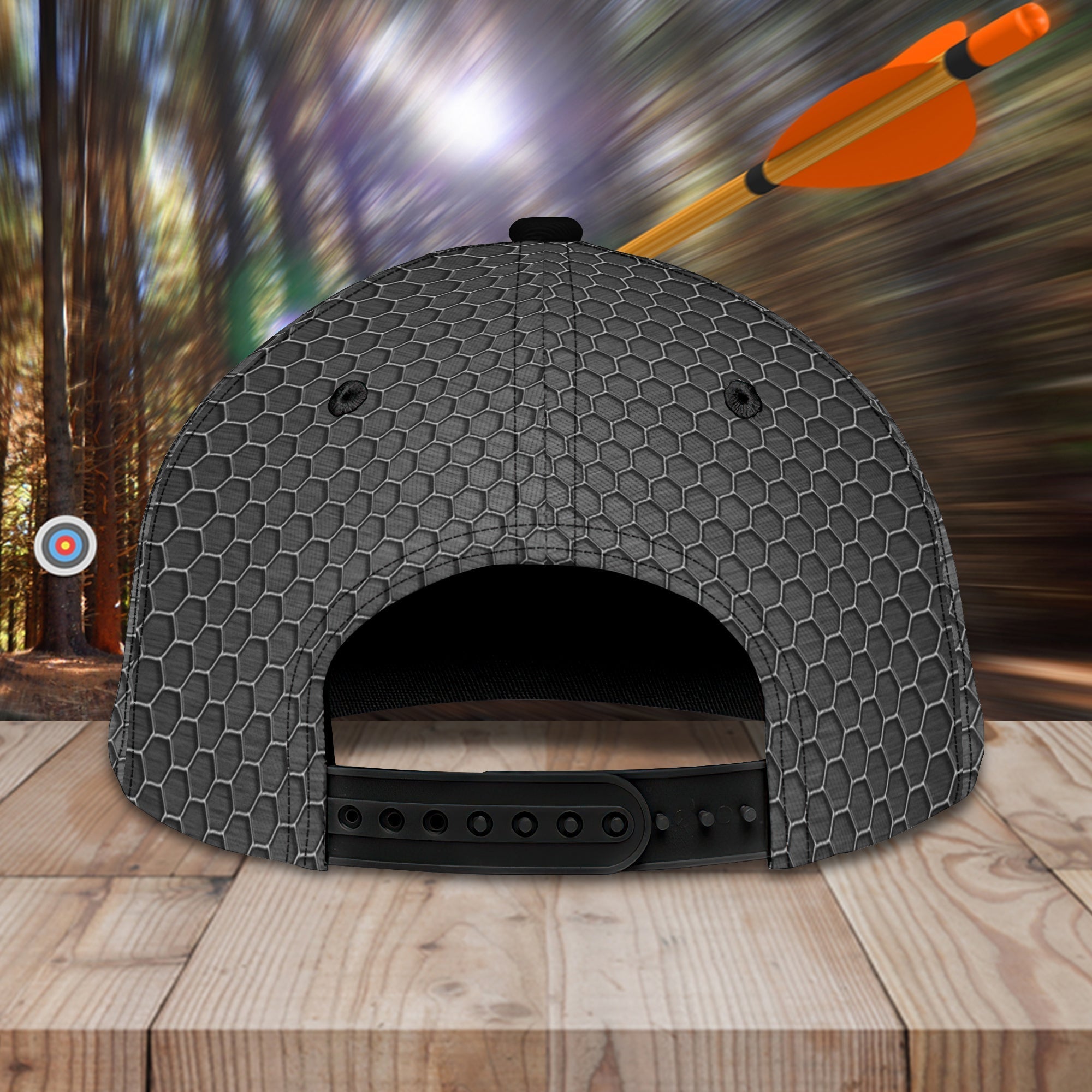3D Classic Cap Archery F Personalized Name Cap 37 Trucker Hats Custom Hats Gifts For Men & Women