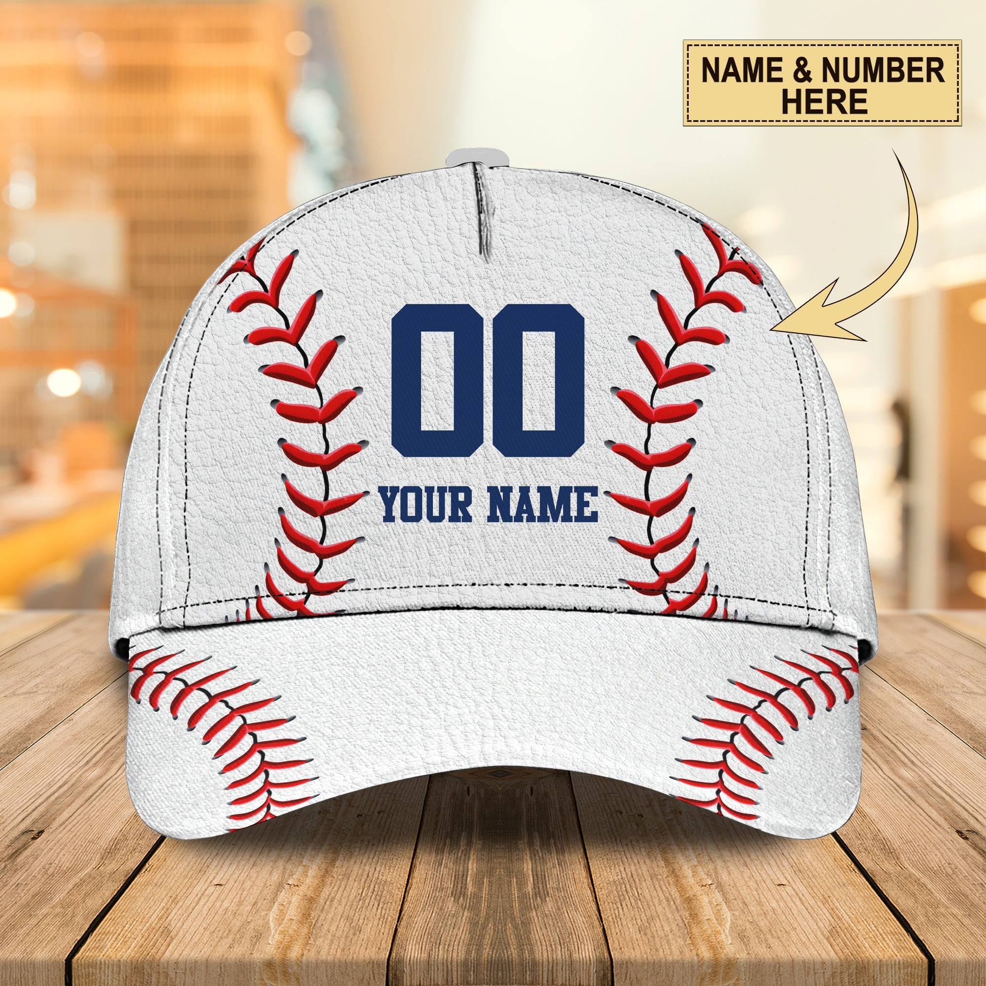 3D Classic Cap Baseball Personalized Name Cap Trucker Hats Custom Hats Gifts For Men & Women