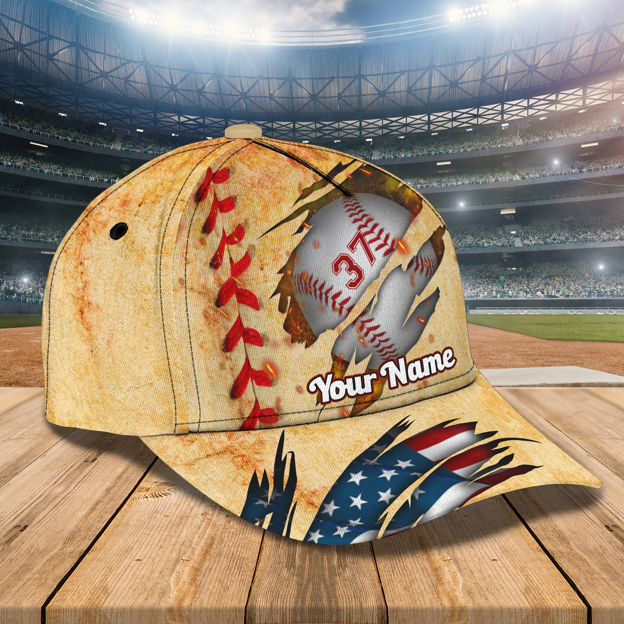 3D Classic Cap Baseball Personalized Name Cap 4 Trucker Hats Custom Hats Gifts For Men & Women