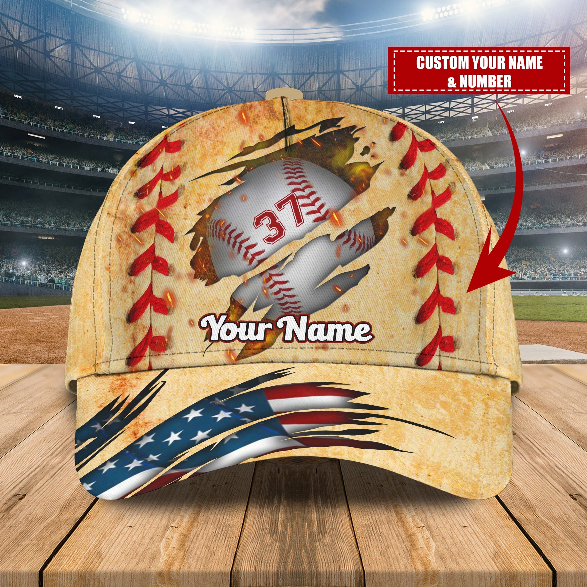 3D Classic Cap Baseball Personalized Name Cap 4 Trucker Hats Custom Hats Gifts For Men & Women