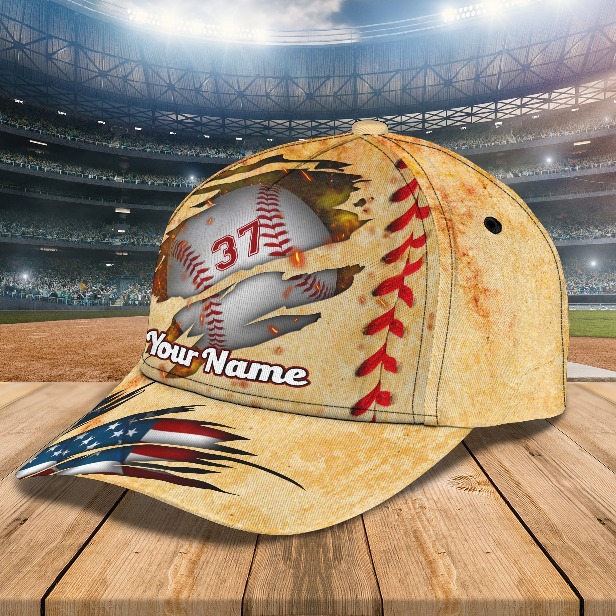 3D Classic Cap Baseball Personalized Name Cap 4 Trucker Hats Custom Hats Gifts For Men & Women