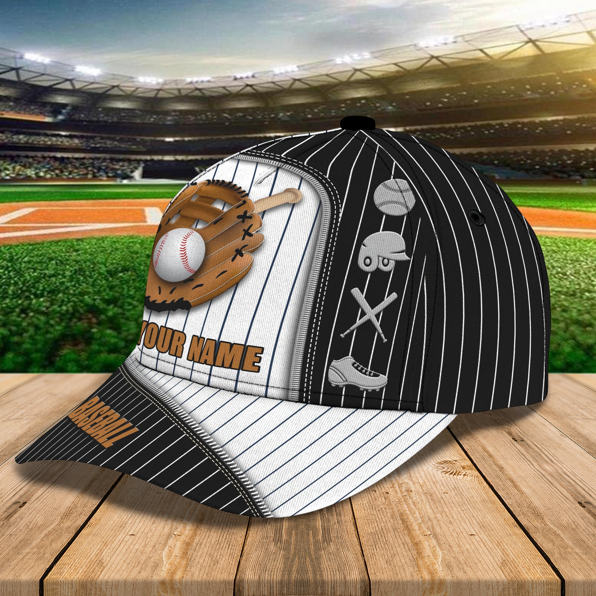 3D Classic Cap Baseball Personalized Name Cap Trucker Hats Custom Hats Gifts For Men & Women