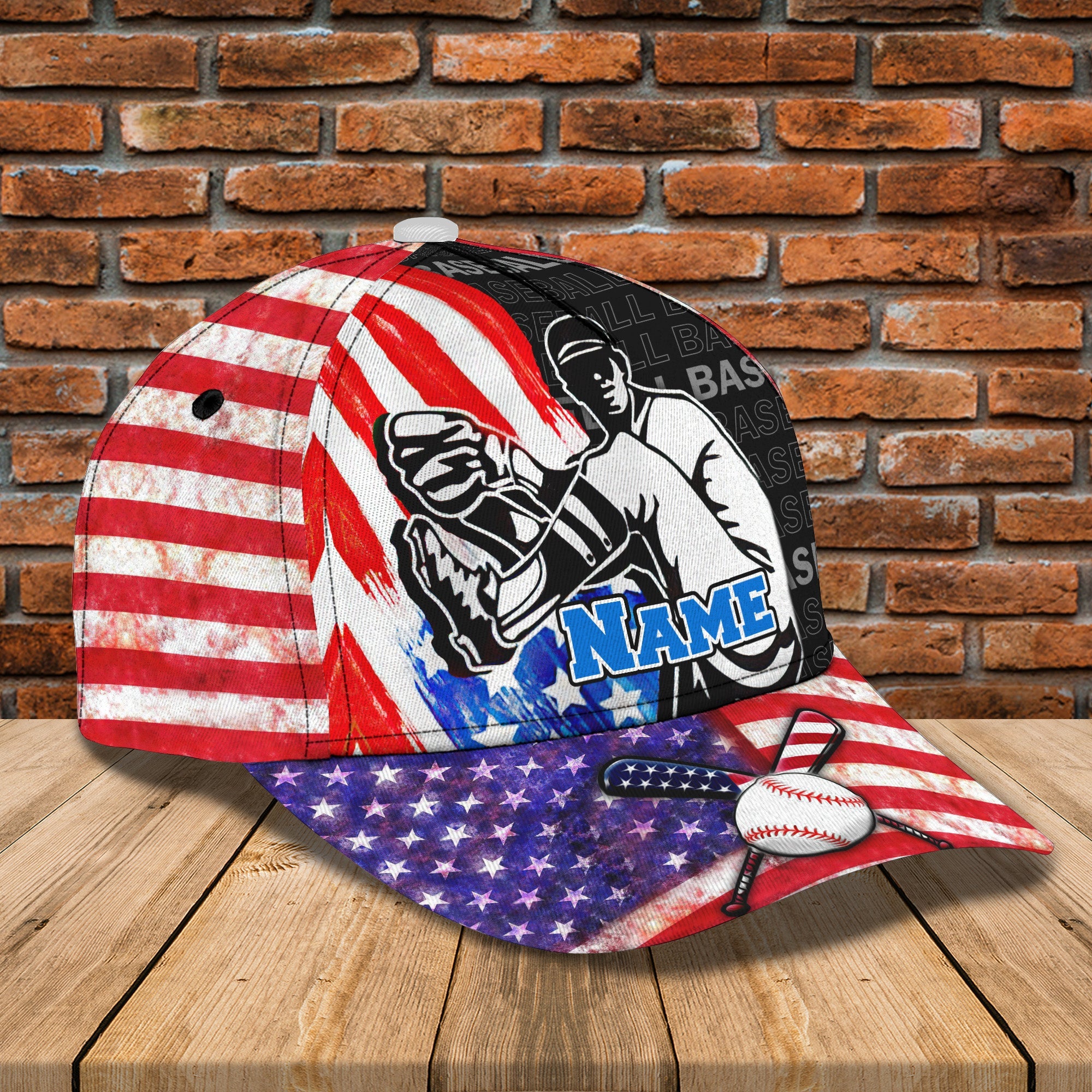 3D Classic Cap Baseball Personalized Name Cap 5 Trucker Hats Custom Hats Gifts For Men & Women