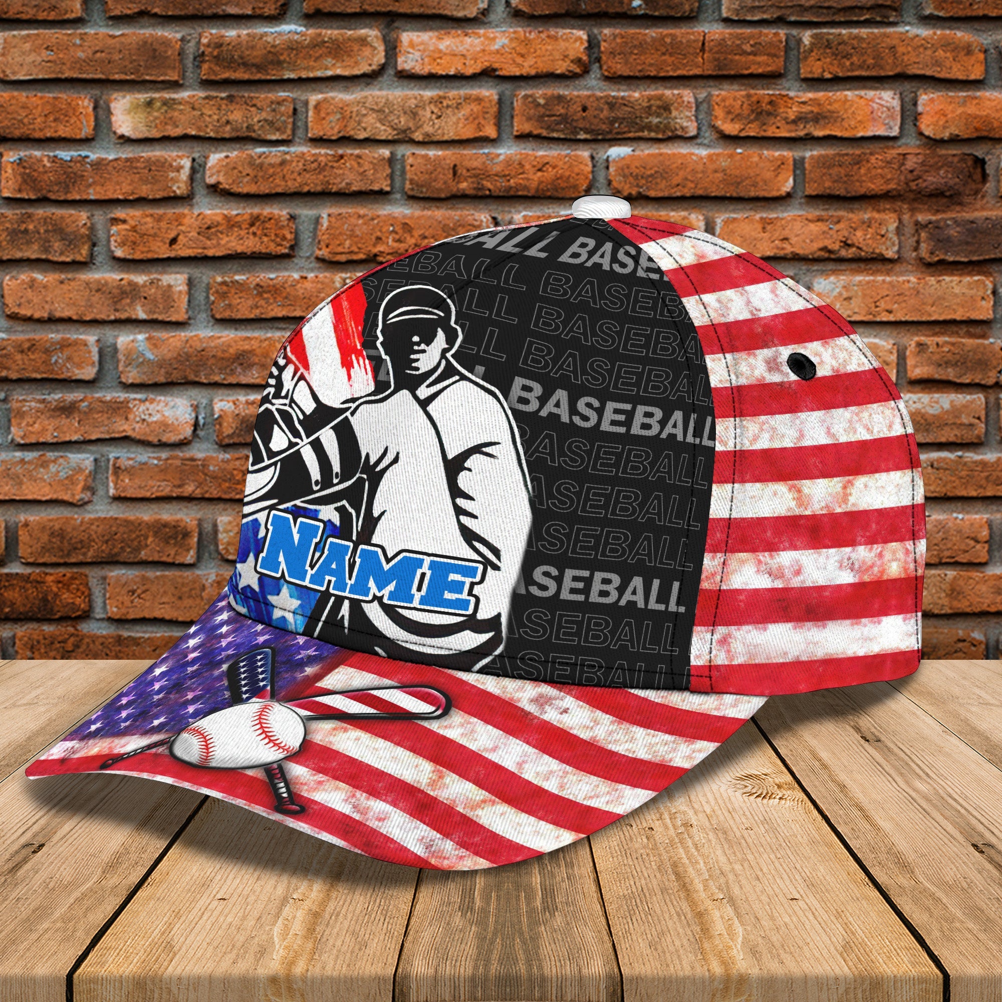 3D Classic Cap Baseball Personalized Name Cap 5 Trucker Hats Custom Hats Gifts For Men & Women