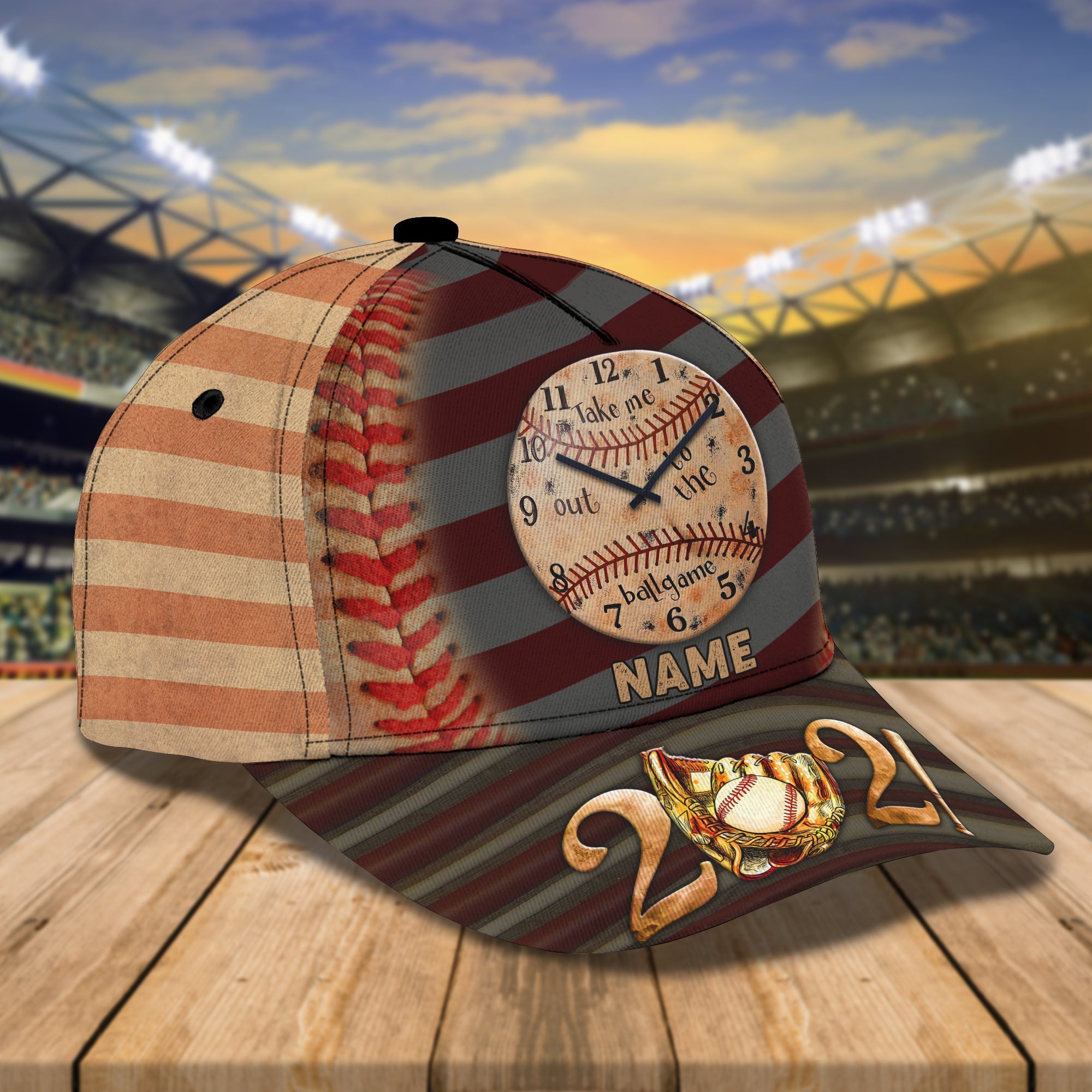 3D Classic Cap Baseball Personalized Name Cap 8 Trucker Hats Custom Hats Gifts For Men & Women
