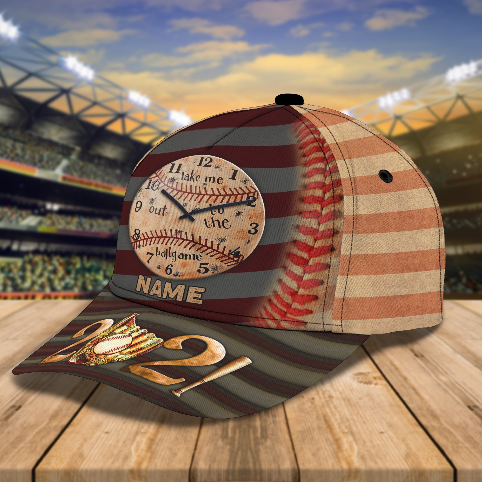 3D Classic Cap Baseball Personalized Name Cap 8 Trucker Hats Custom Hats Gifts For Men & Women