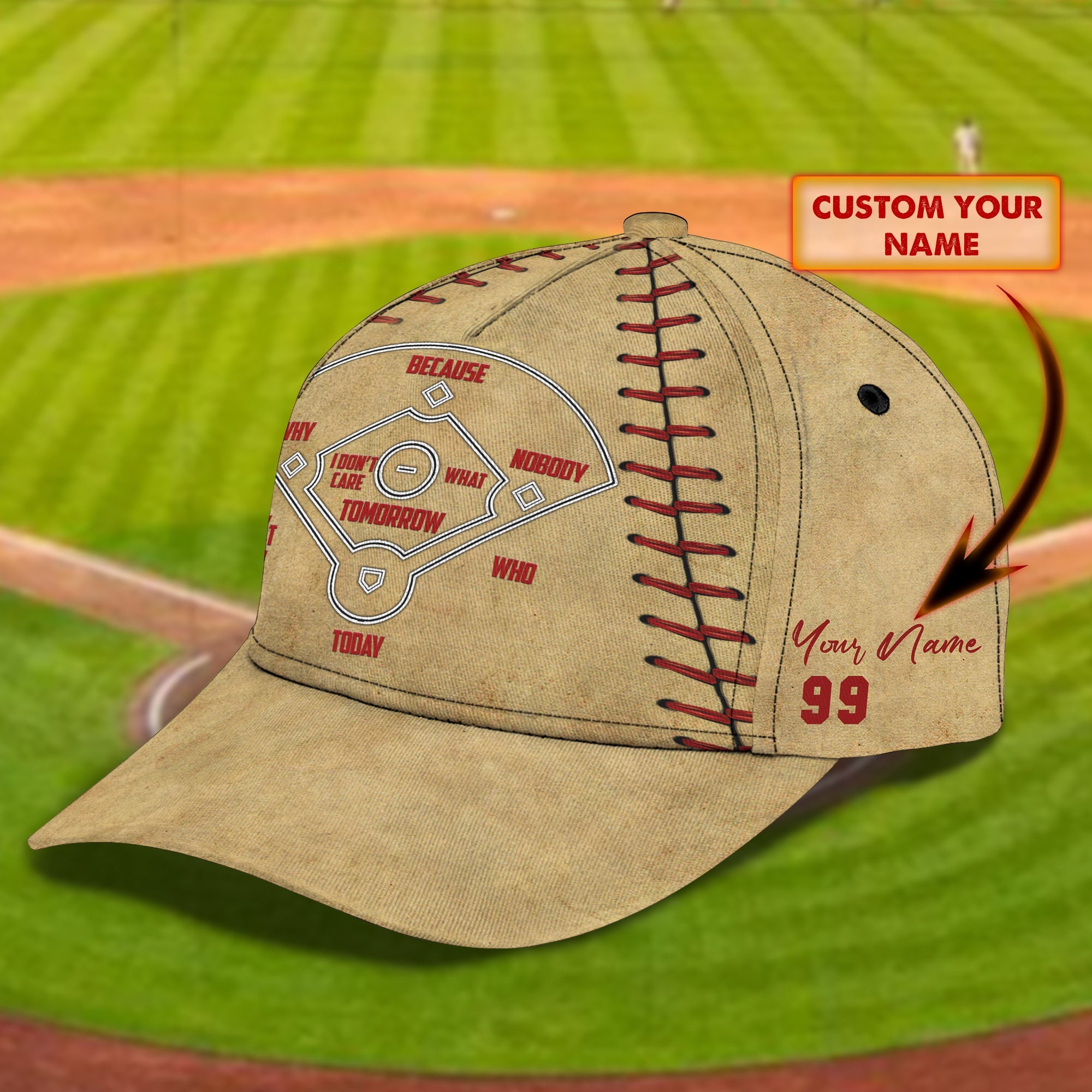 3D Classic Cap Baseball Personalized Name Cap Trucker Hats Custom Hats Gifts For Men & Women