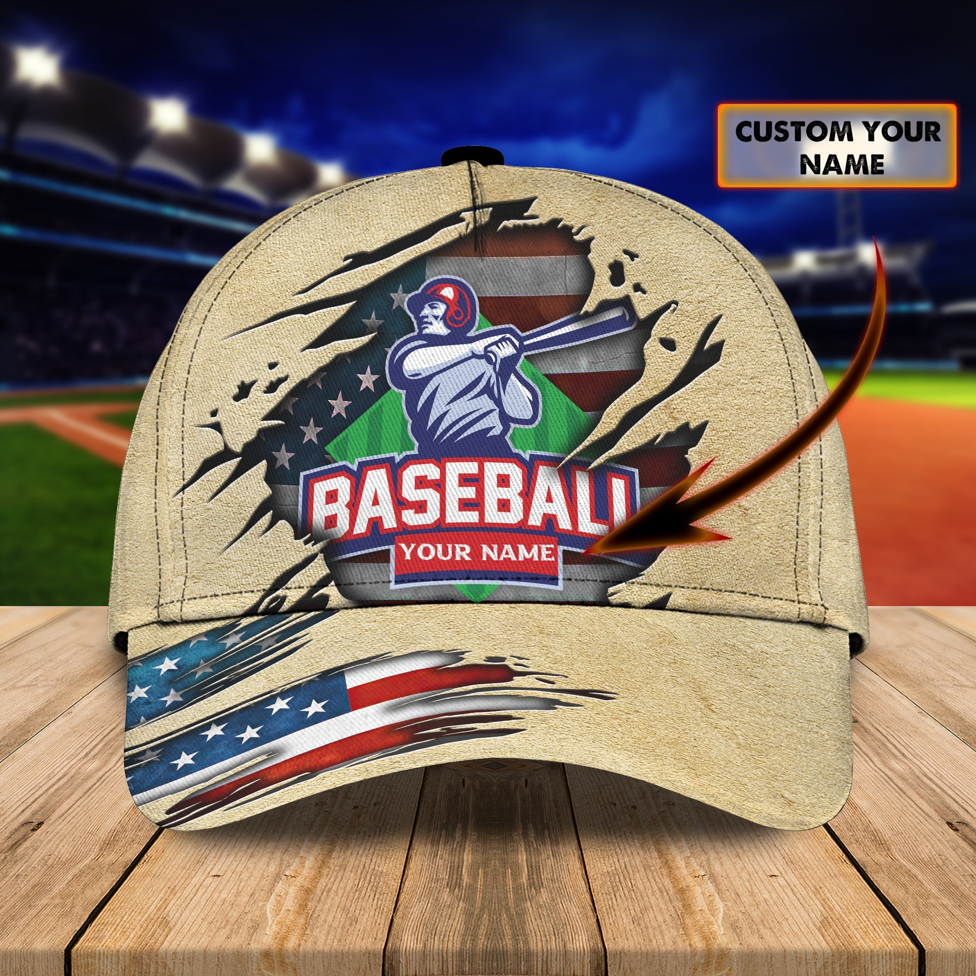 3D Classic Cap Baseball Personalized Name Cap Trucker Hats Custom Hats Gifts For Men & Women