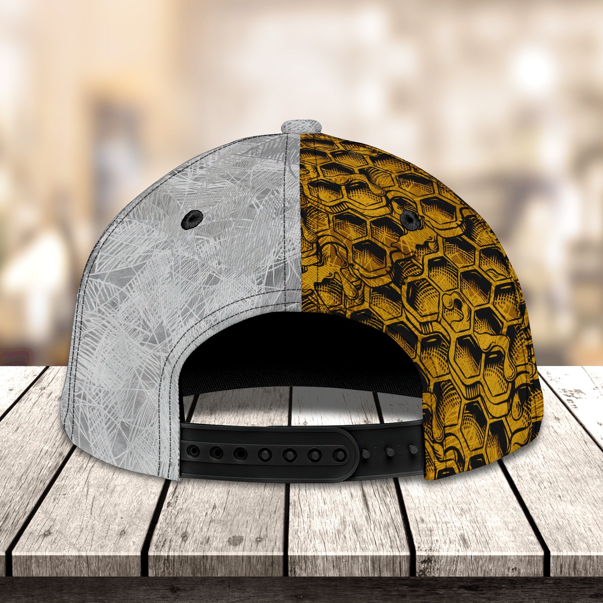 3D Classic Cap Bee 01 (New) Personalized Name Cap Trucker Hats Custom Hats Gifts For Men & Women