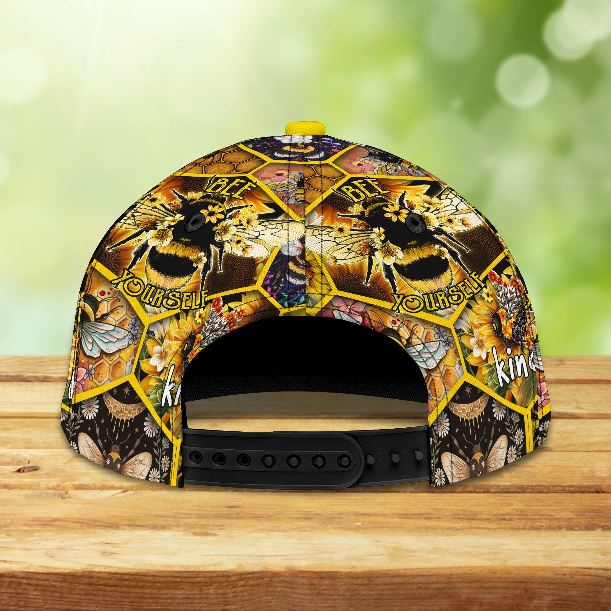 3D Classic Cap Bee Yourself Personalized Name Cap 44 Trucker Hats Custom Hats Gifts For Men & Women