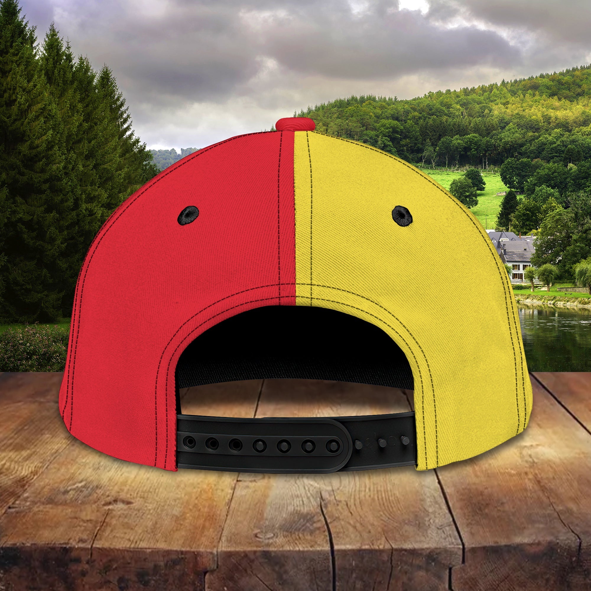 3D Classic Cap Belgium 02 Personalized Name Cap Trucker Hats Custom Hats Gifts For Men & Women