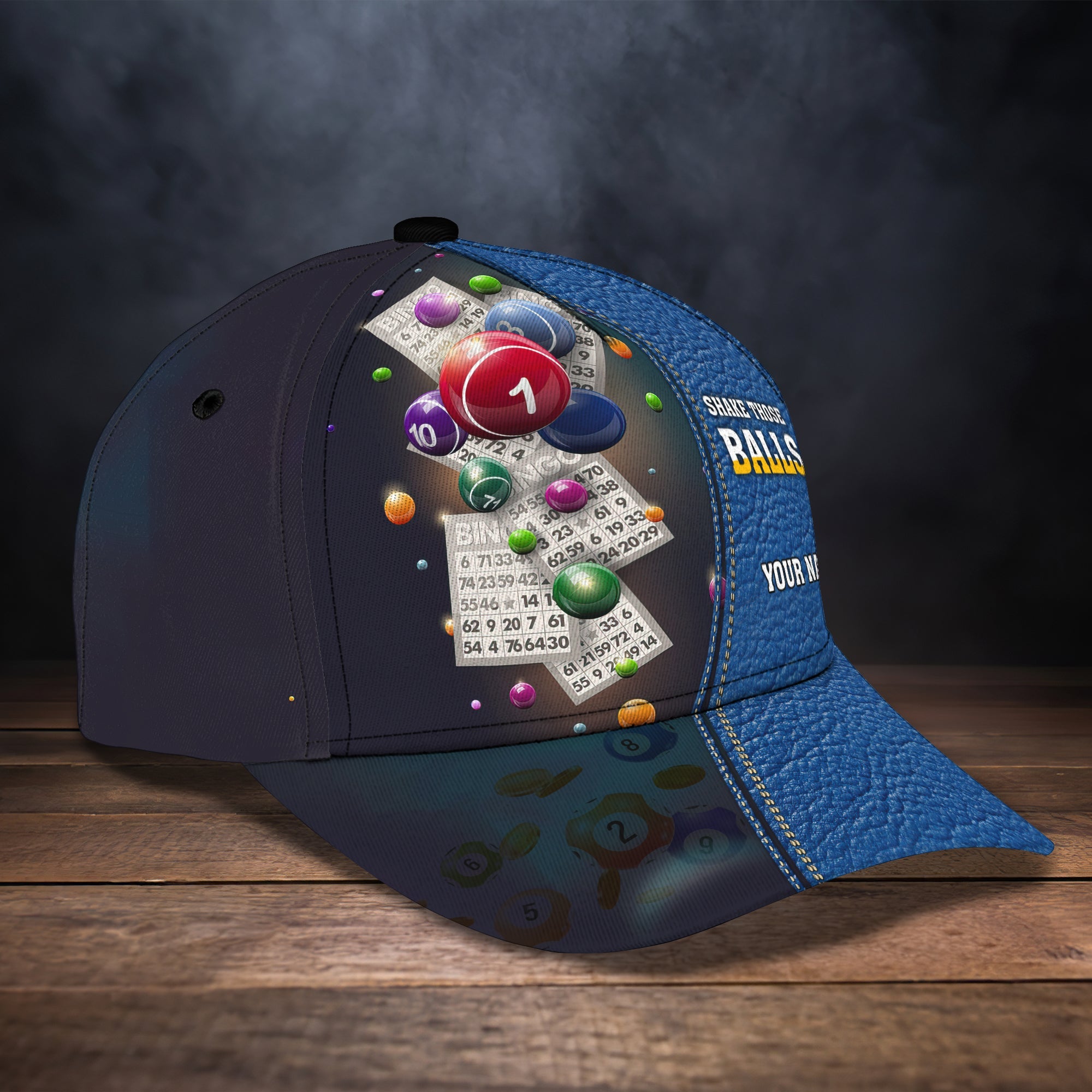3D Classic Cap Bingo Trucker Hats Custom Hats Gifts For Men & Women