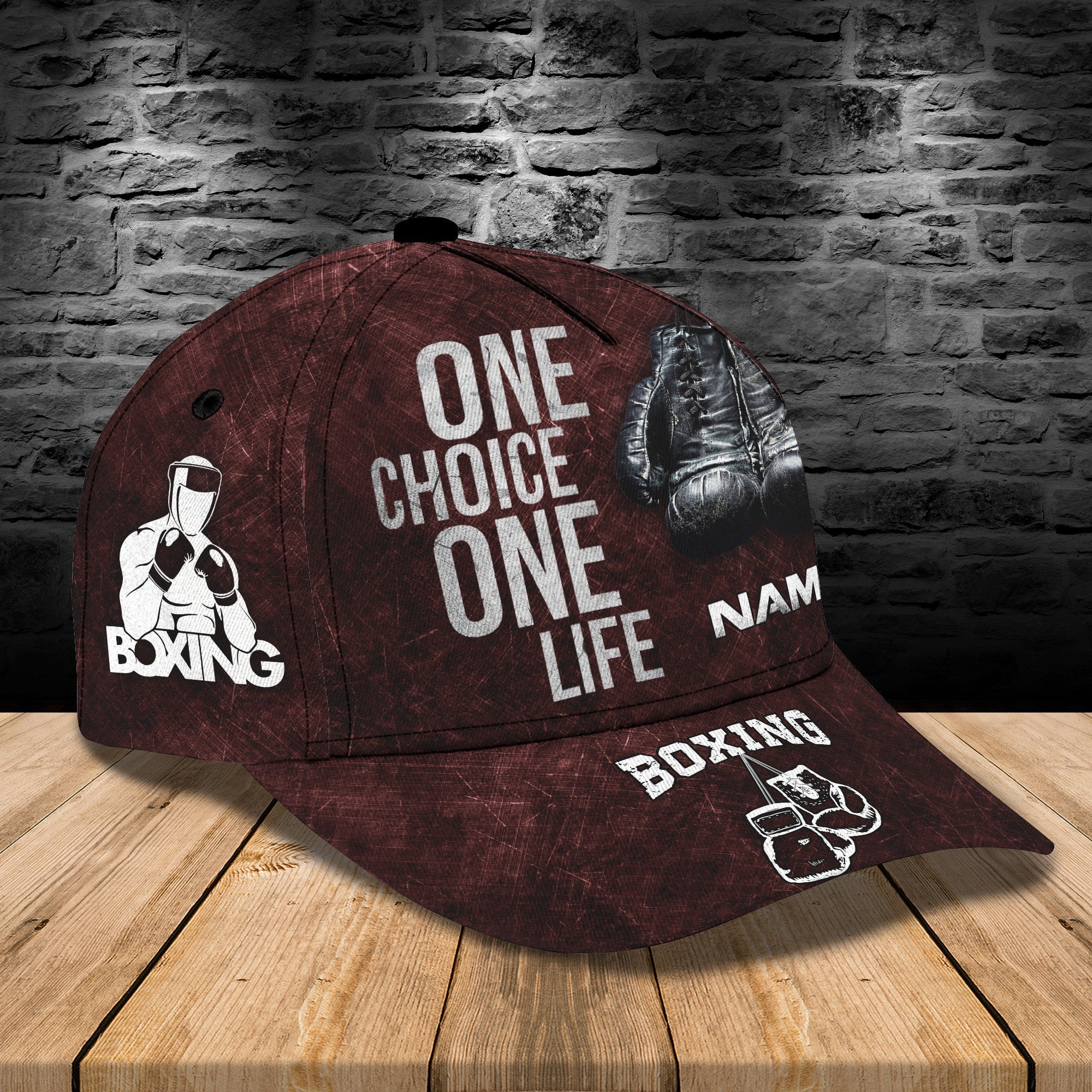 3D Classic Cap Boxing Cap Trucker Hats Custom Hats Gifts For Men & Women