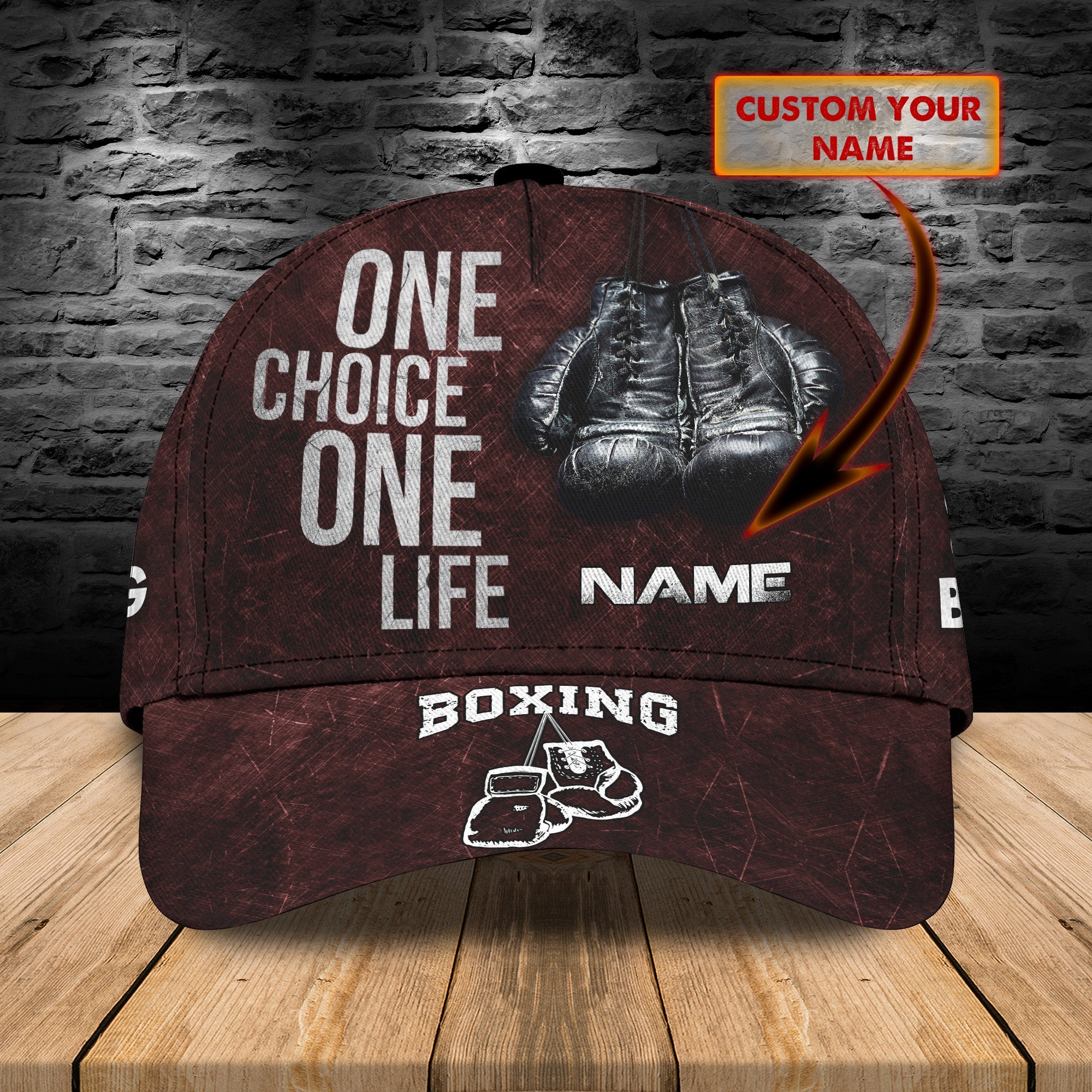 3D Classic Cap Boxing Cap Trucker Hats Custom Hats Gifts For Men & Women