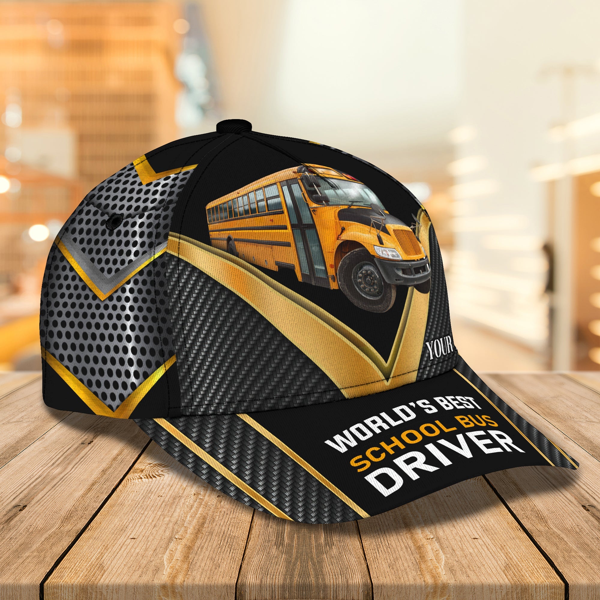 3D Classic Cap Bus Driver 107 Trucker Hats Custom Hats Gifts For Men & Women