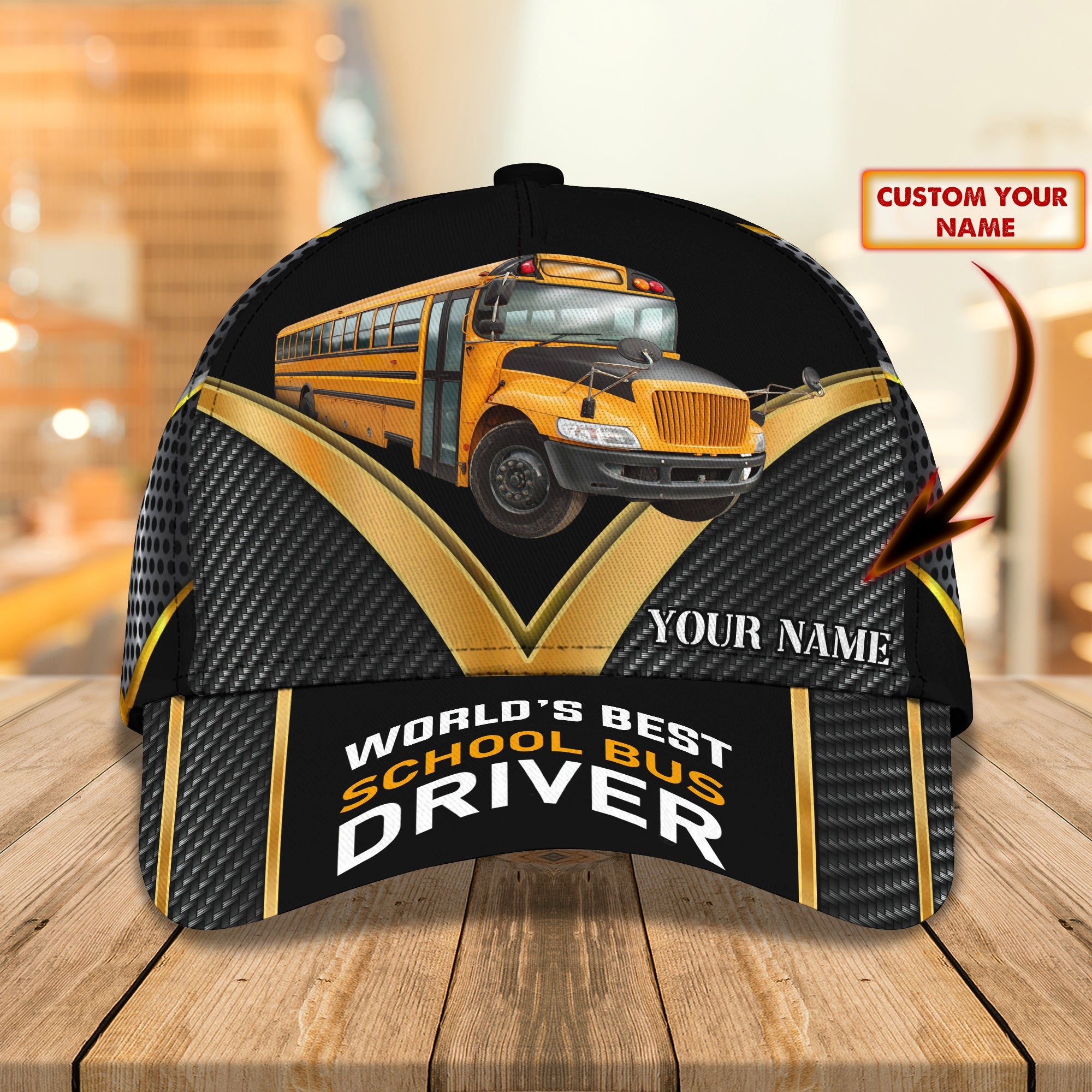 3D Classic Cap Bus Driver 107 Trucker Hats Custom Hats Gifts For Men & Women