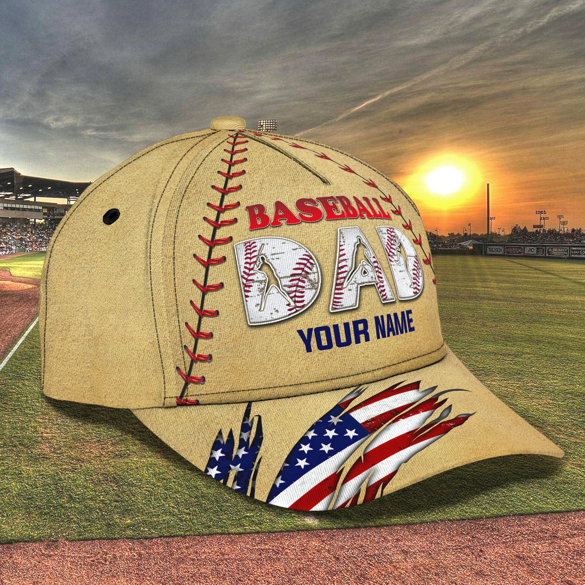 3D Classic Cap Classic Cap Baseball Dad Trucker Hats Custom Hats Gifts For Men & Women