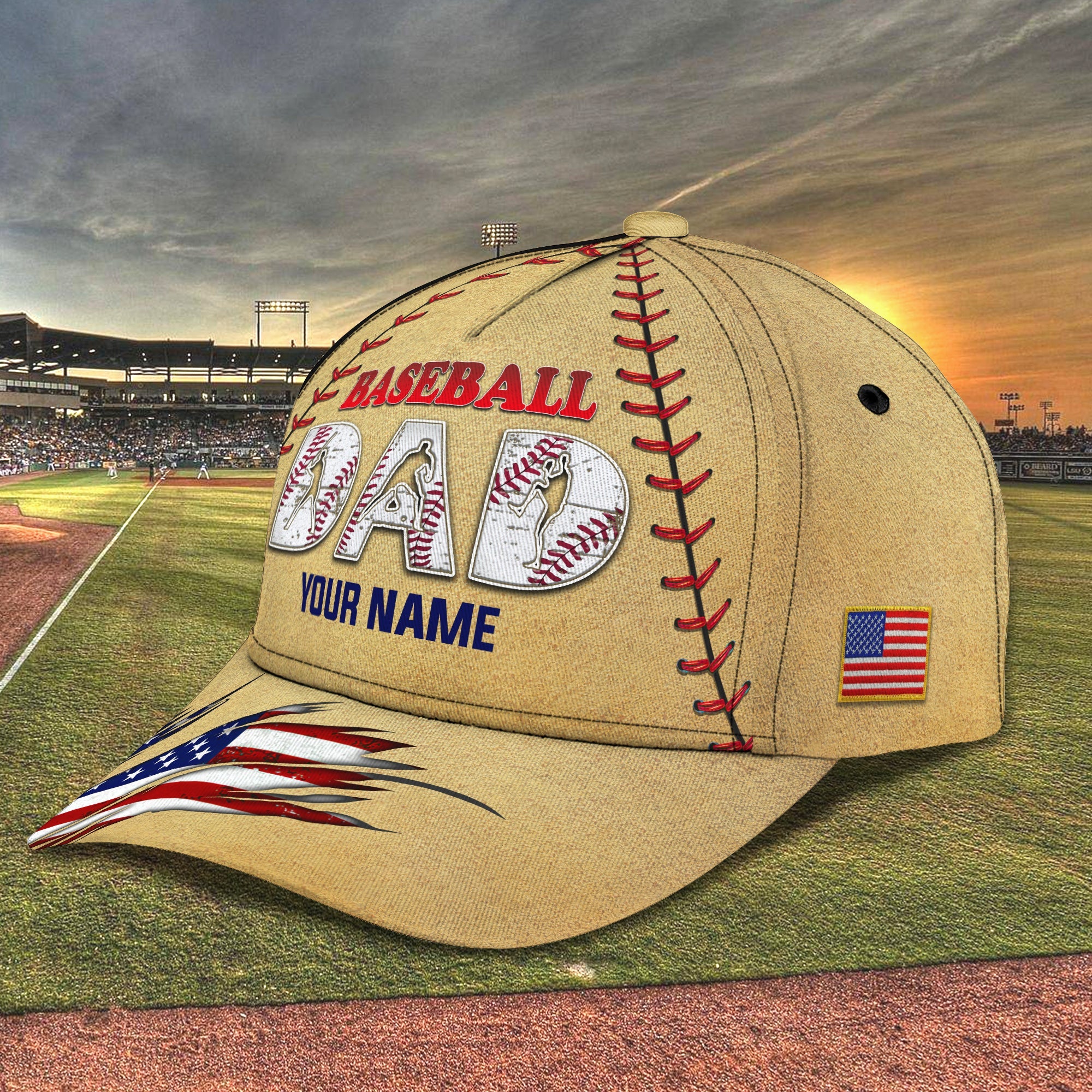 3D Classic Cap Classic Cap Baseball Dad Trucker Hats Custom Hats Gifts For Men & Women