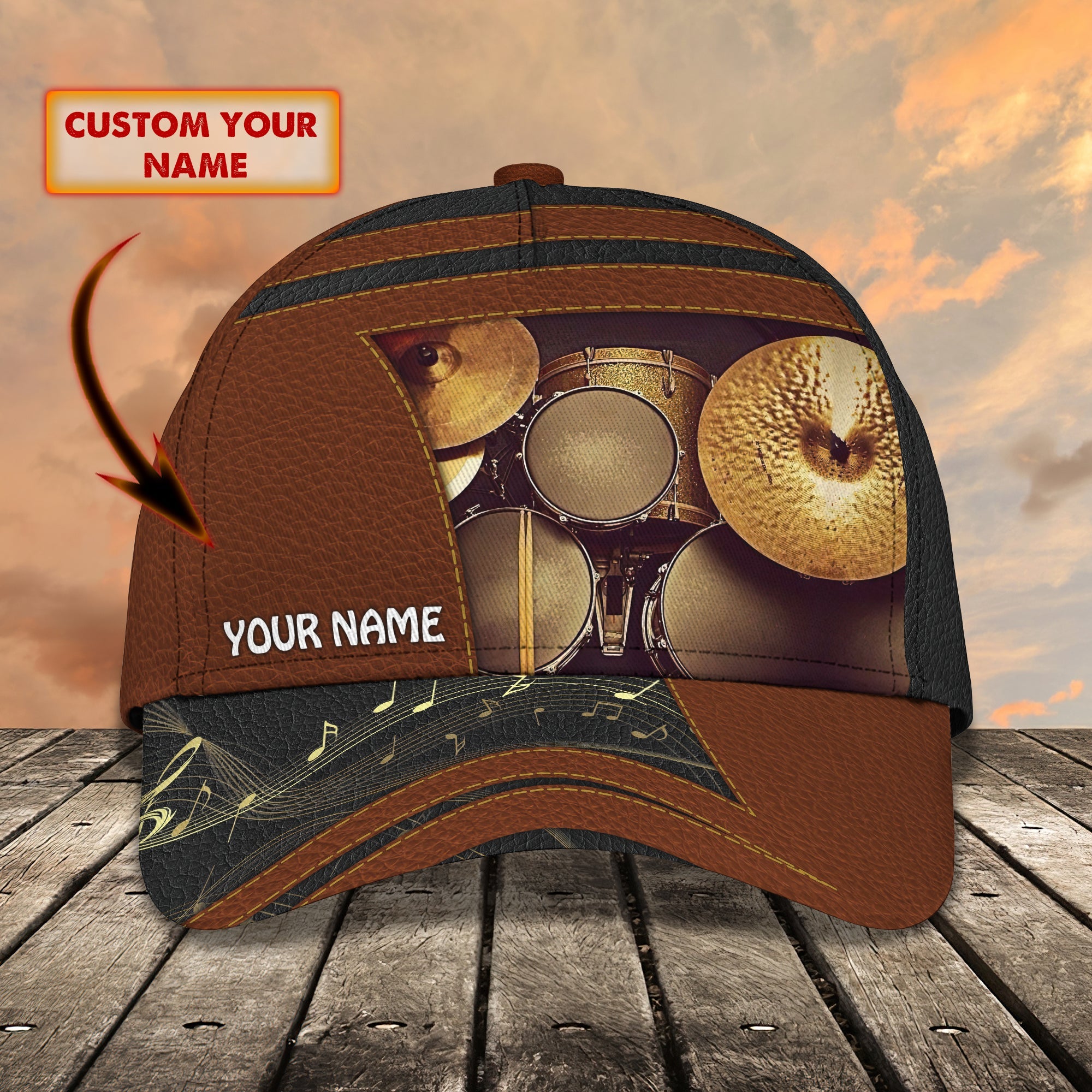 3D Classic Cap Classic Cap Drum 120 Trucker Hats Custom Hats Gifts For Men & Women