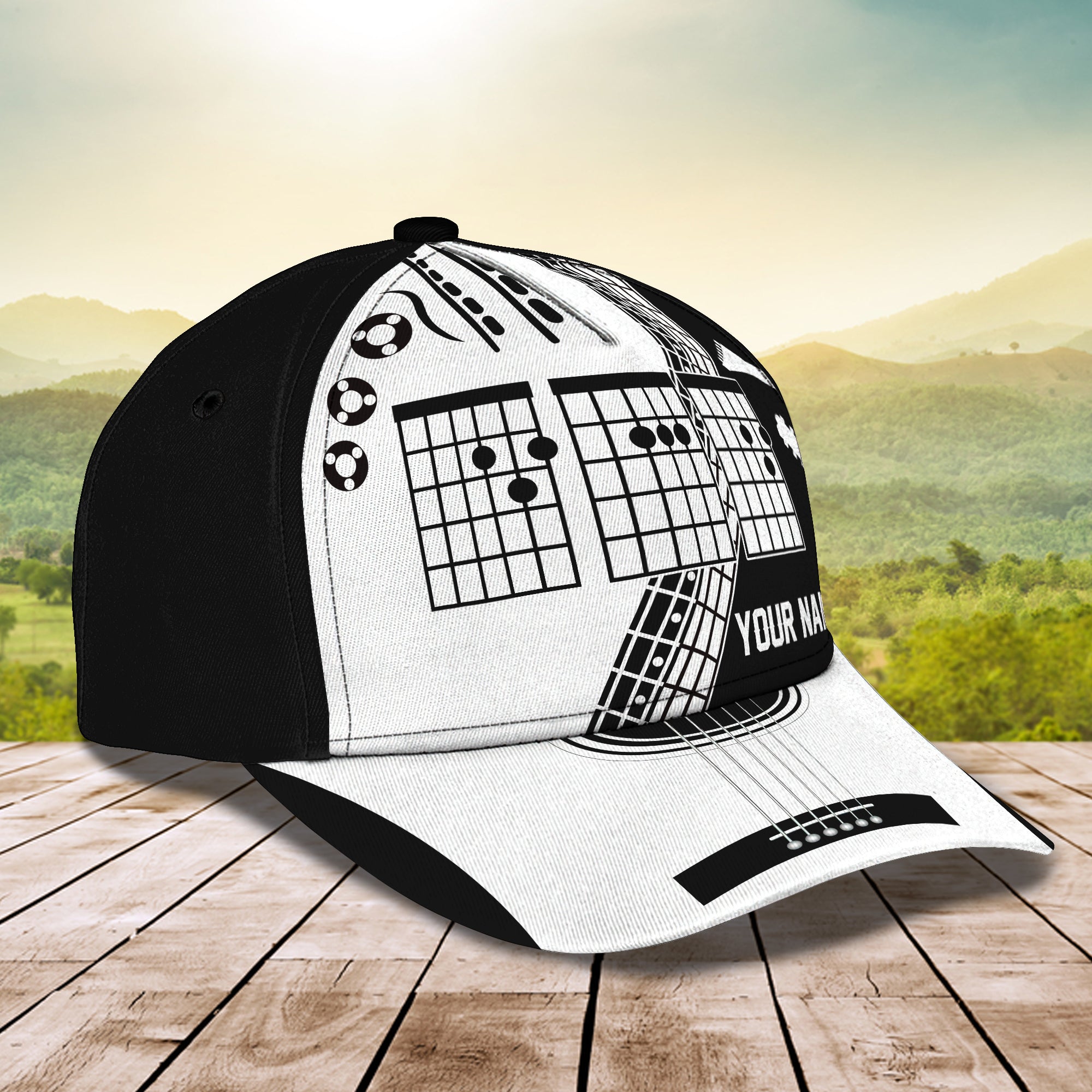 3D Classic Cap Classic Cap Guitar 01 Trucker Hats Custom Hats Gifts For Men & Women