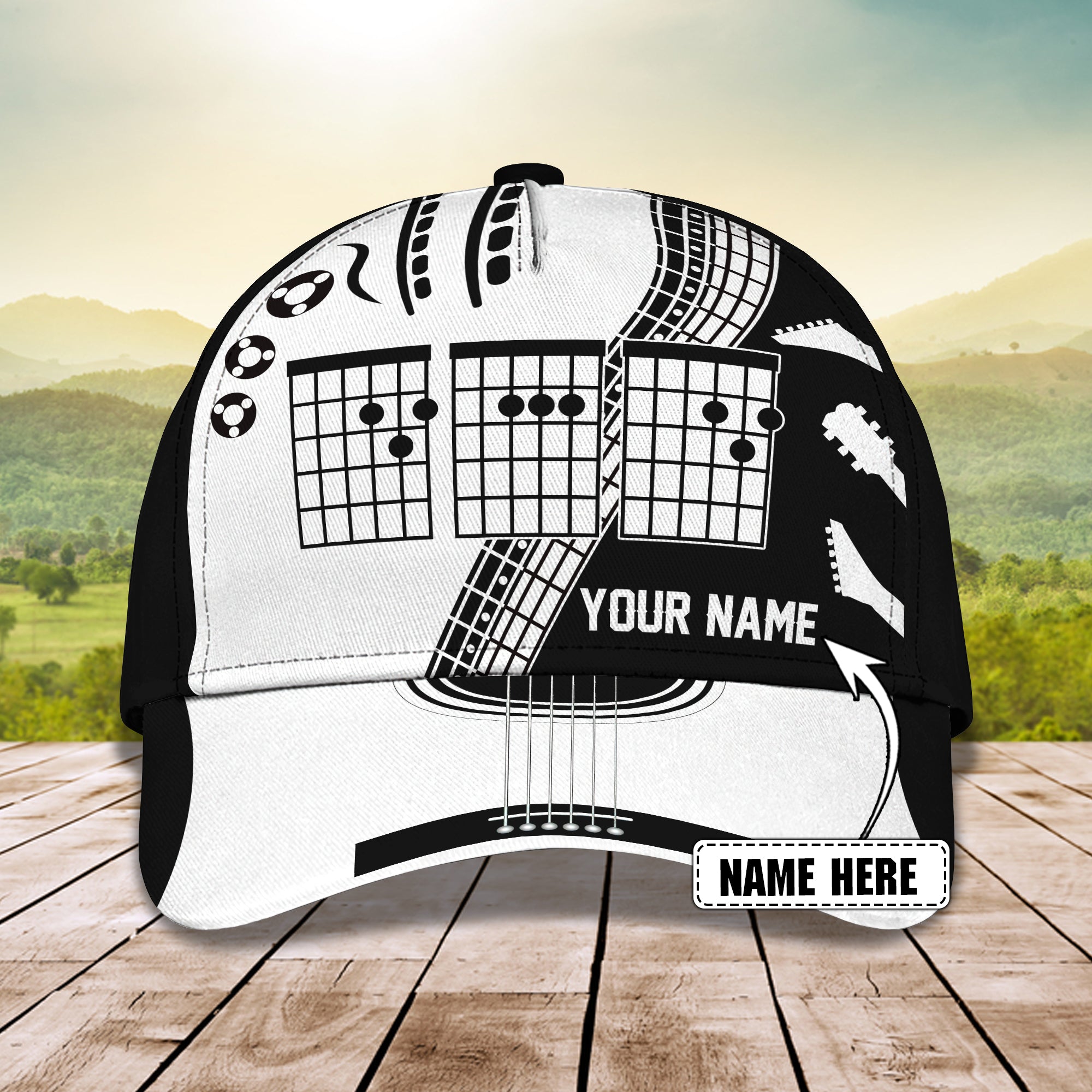 3D Classic Cap Classic Cap Guitar 01 Trucker Hats Custom Hats Gifts For Men & Women