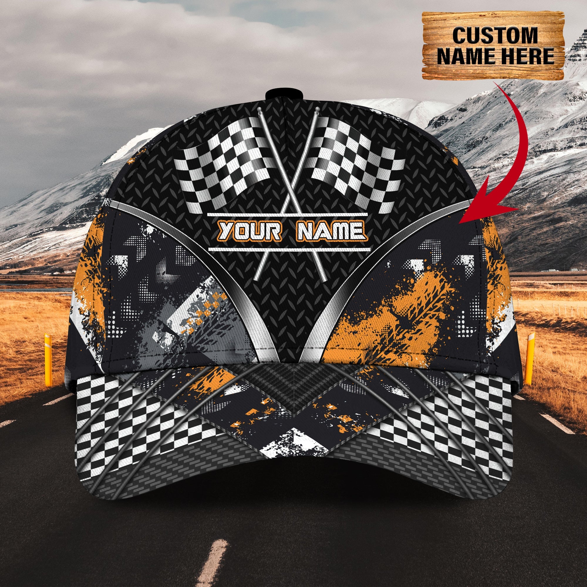 3D Classic Cap Classic Cap Racing 11 Trucker Hats Custom Hats Gifts For Men & Women